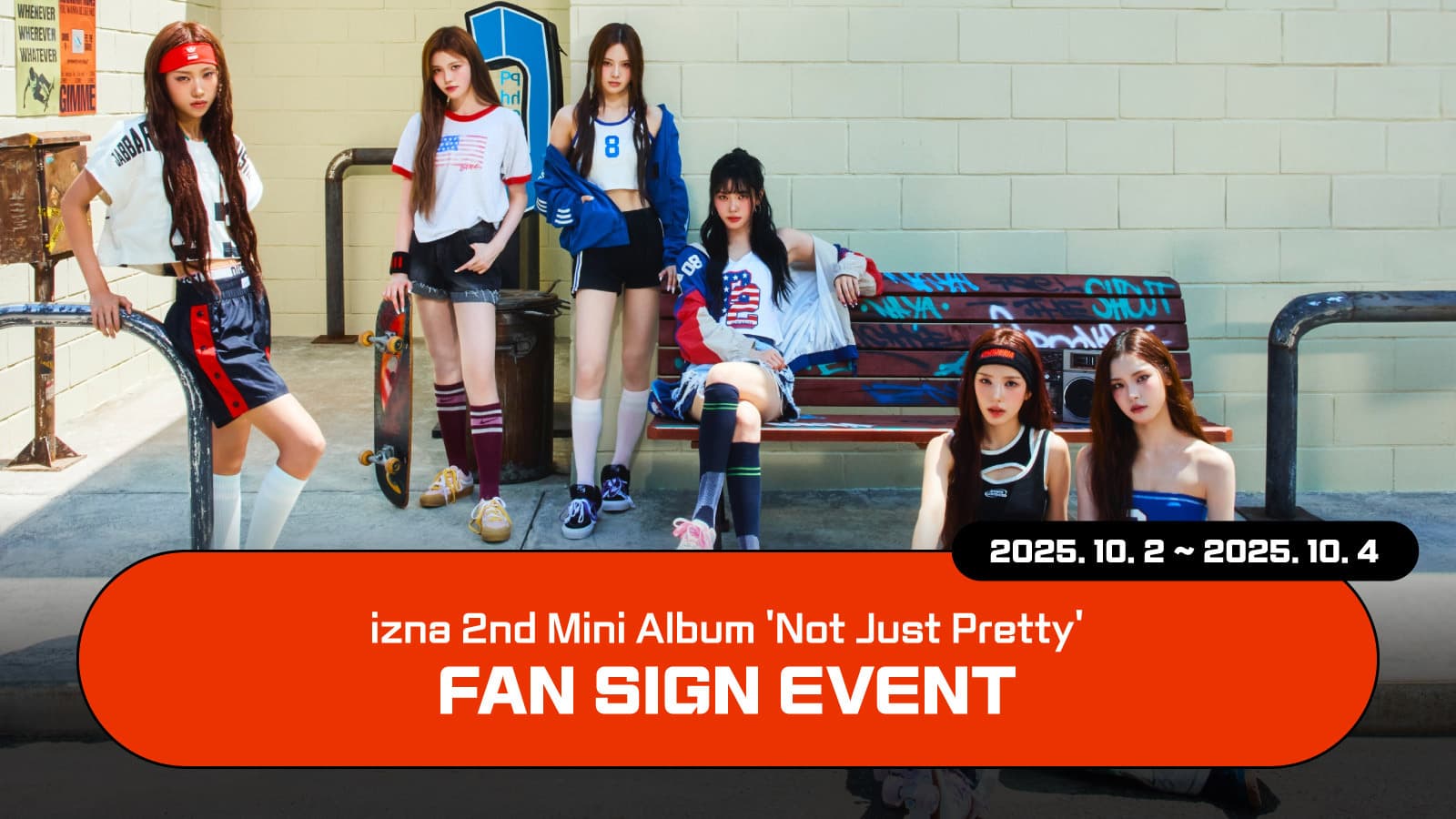 [251023] 이즈나 (izna) [Not Just Pretty] 사인회 이벤트