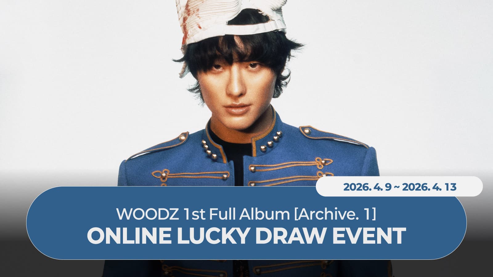 [LUCKY DRAW EVENT] WOODZ - 1st Full Album [Archive. 1] 럭키드로우 이벤트