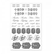 Topp Dogg Official goods TATOO STICKER