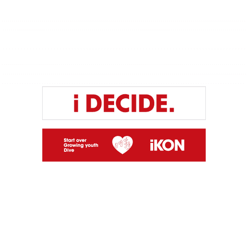 iKON iDECIDE SLOGAN TOWEL