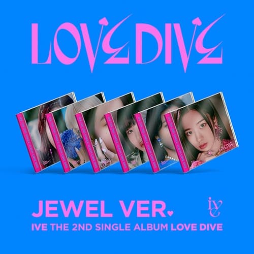 [세트] 아이브 (IVE) - 싱글2집 [LOVE DIVE] (Jewel Ver.) 한정반