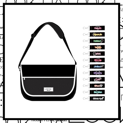 이달의 소녀(LOONA)_06.메신저백&키링_2022 HOBBY PLANET season1 [LOOK:NA] OFFICIAL MD