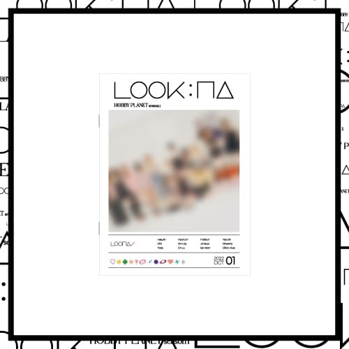 이달의 소녀(LOONA)_02.미니 포토북_2022 HOBBY PLANET season1 [LOOK:NA] OFFICIAL MD
