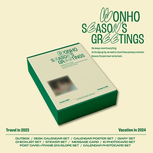 원호(WONHO) - 2023&2024 SEASON’S GREETINGS [Travel in 2023 / Vacation in 2024]