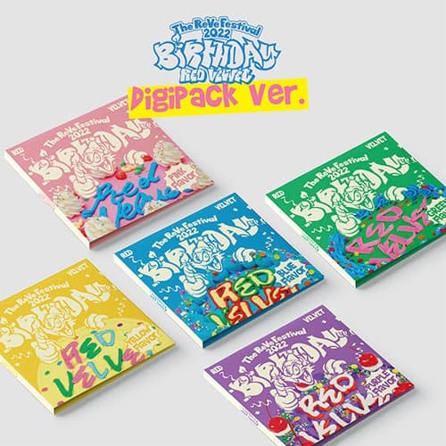 [세트] 레드벨벳 (Red Velvet) - 미니앨범 [The ReVe Festival 2022 - Birthday] (Digipack Ver.)