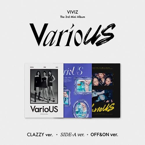 [세트] 비비지 (VIVIZ) - The 3rd Mini Album 'VarioUS' (Photobook)