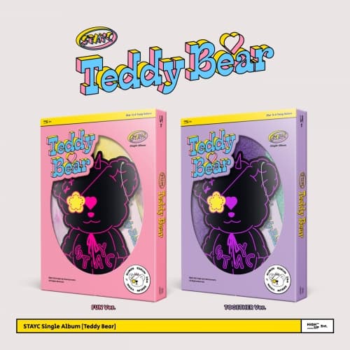 STAYC (스테이씨) – 싱글앨범 : Teddy Bear [2종 세트]
