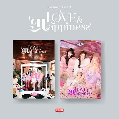 [세트/앨범2종] 라임라잇 (LIMELIGHT) - DEBUT EP [LOVE & HAPPINESS]