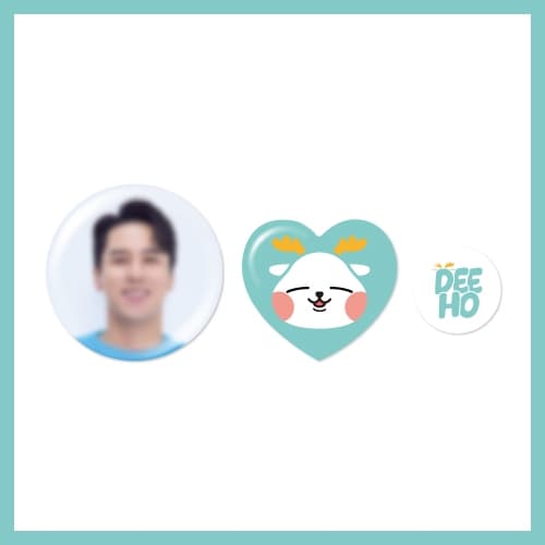 장민호(JANG MINHO) POP-UP STORE [DEEHO]_핀버튼 세트
