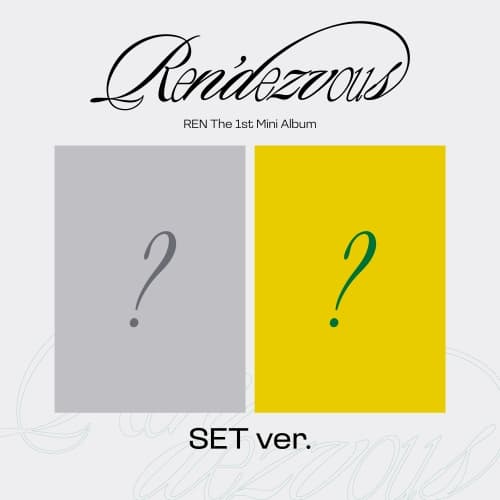 [세트/앨범2종] 렌 (REN) - The 1st Mini Album [Ren'dezvous] (Photobook)