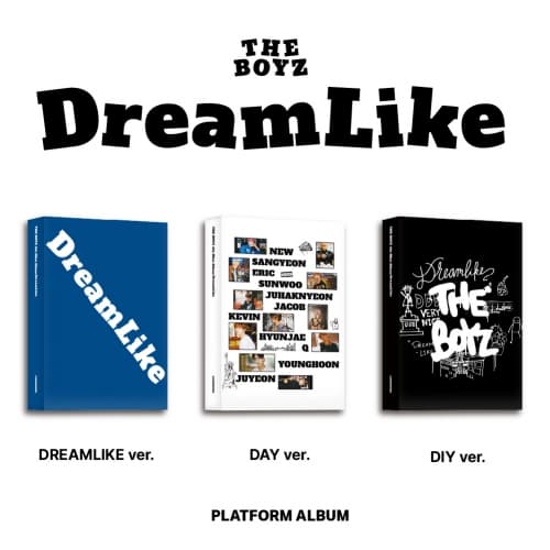 더보이즈 (THE BOYZ) - 4th MINI ALBUM [DREAMLIKE] [Platform Ver.] (DREAMLIKE ver. / DAY ver. / DIY ver.) (랜덤)