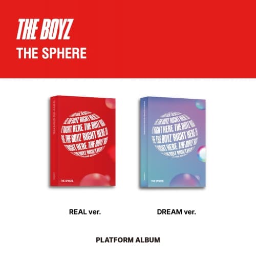 더보이즈 (THE BOYZ) - 1st Single Album [THE SPHERE] [Platform Ver.] (REAL ver. / DREAM ver.) (랜덤)