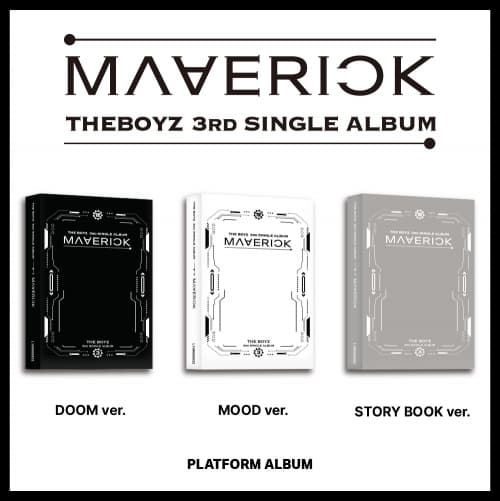 [세트/앨범3종] 더보이즈 (THE BOYZ) - 3rd Single Album [MAVERICK] [Platform Ver.]