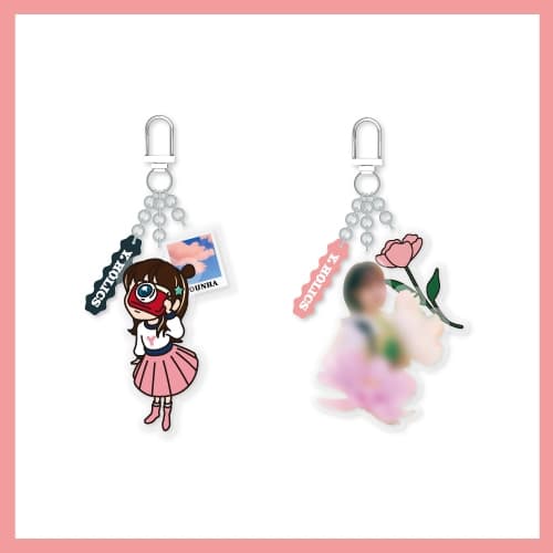 윤하(YOUNHA)_01.아크릴 키링_2023 YOUNHA FANMEETING [Y.HOLICS 7th] OFFICIAL MD
