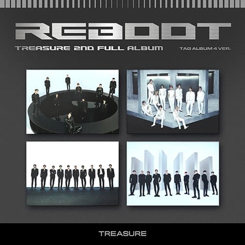 TREASURE 2ND FULL ALBUM [REBOOT] (YG TAG ALBUM) (랜덤)