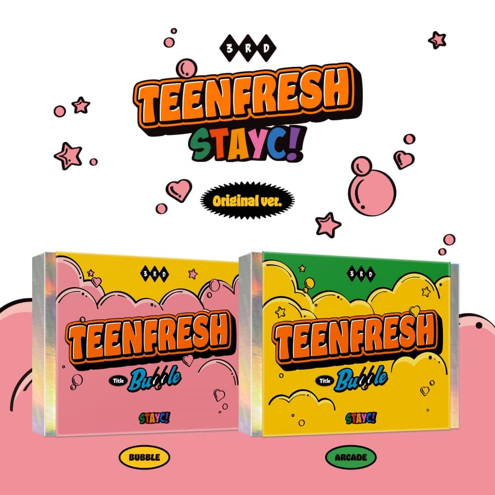 [세트/앨범2종] 스테이씨 (STAYC) - 미니3집 : TEENFRESH