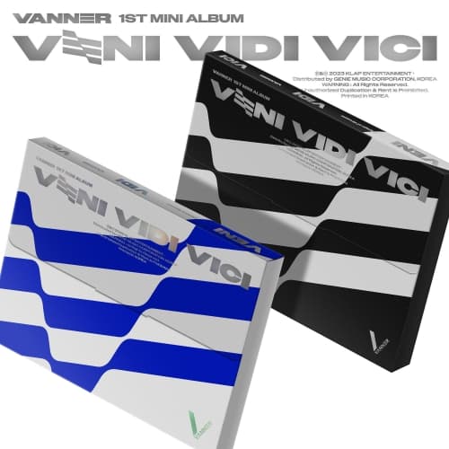 [세트/앨범2종] VANNER(배너) - 1st Mini Album [VENI VIDI VICI]