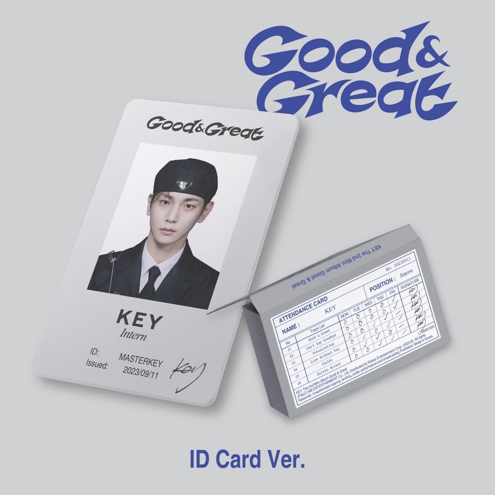 키 (KEY) - 미니2집 [Good & Great] (ID Card Ver. 스마트앨범)