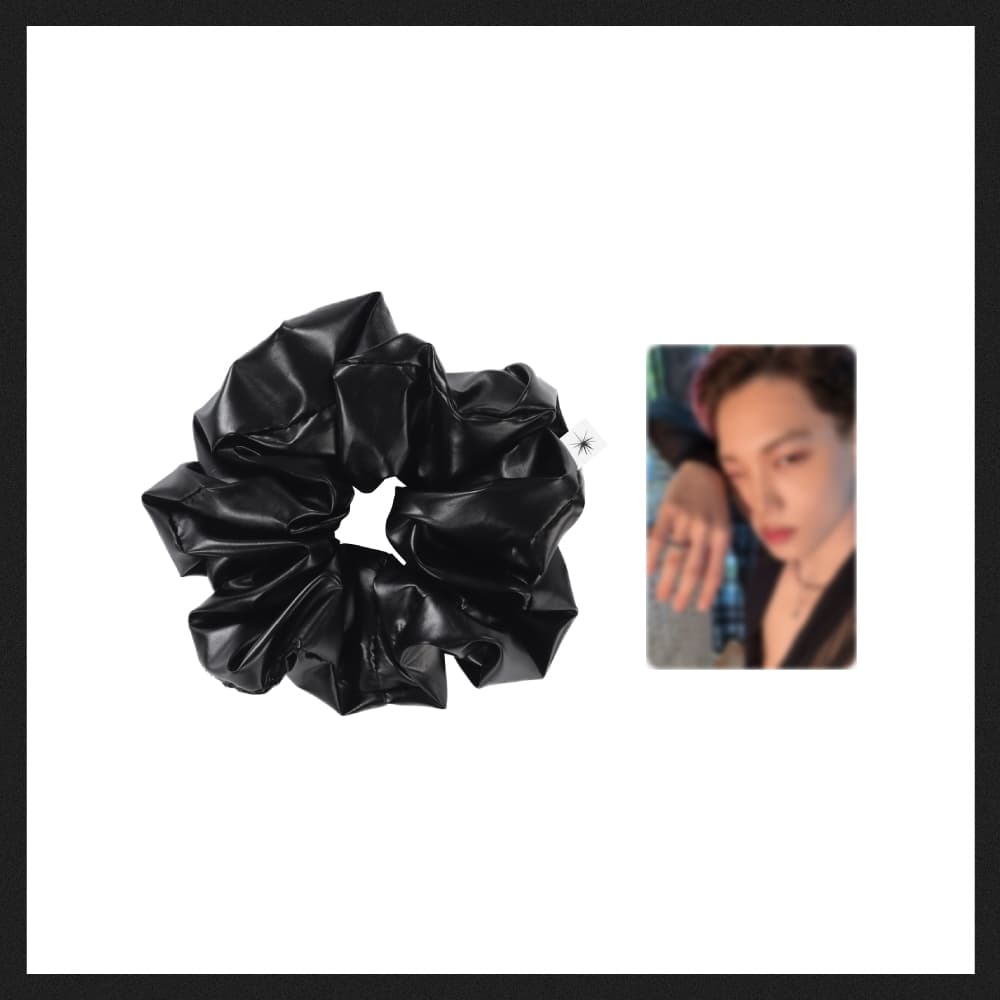 엑소(EXO)_17.헤어슈슈 + 포토카드 세트_BLACK ver._EXO THE7TH[EXIST]OFFICIAL MD