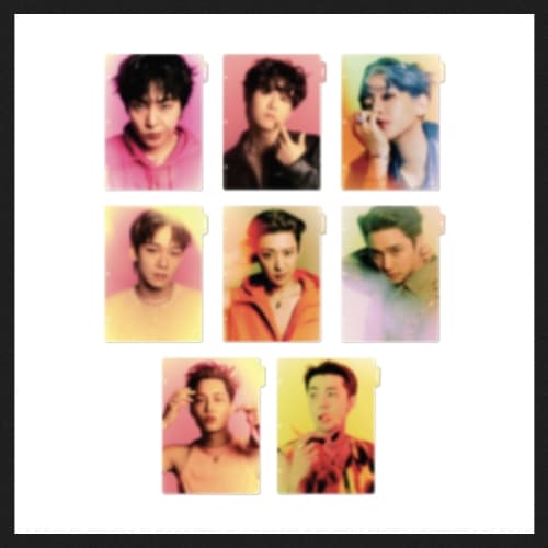엑소(EXO)_13.바인더 내지 세트_EXO THE7TH[EXIST]OFFICIAL MD