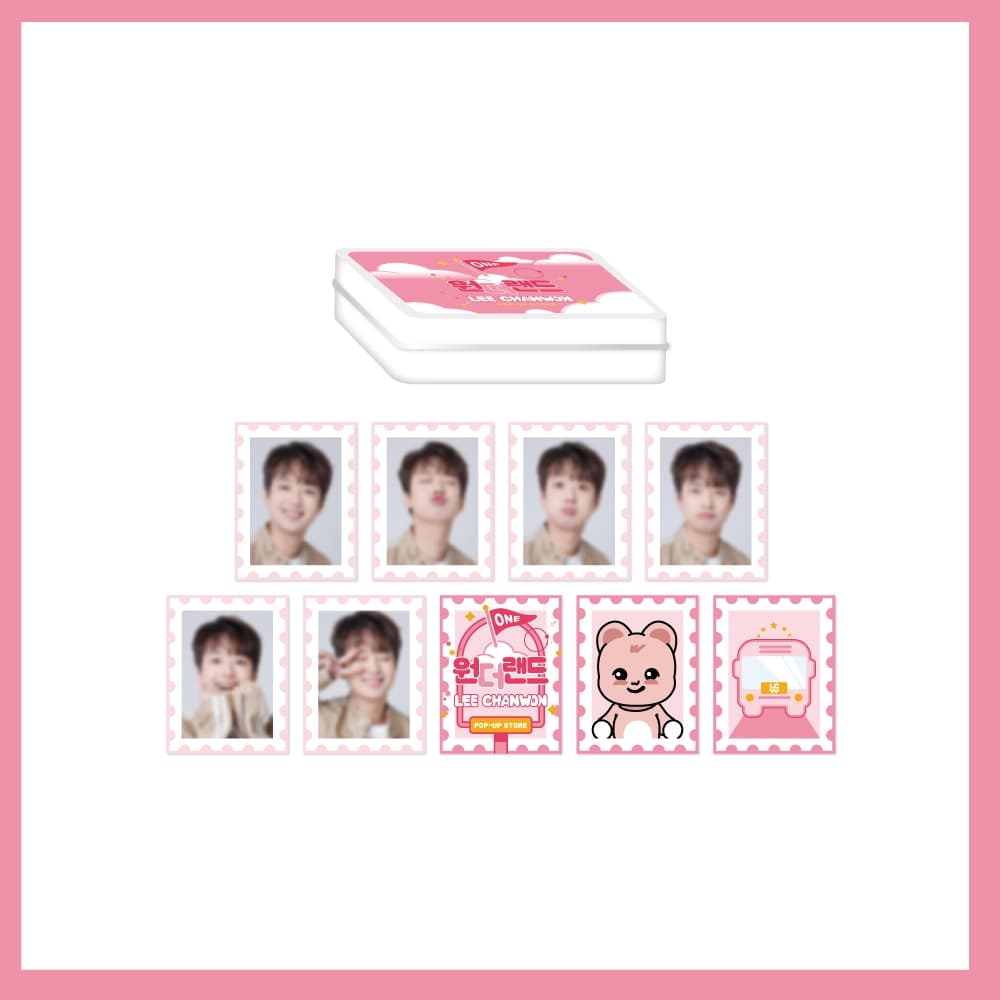 이찬원(LEE CHANWON)_02.우표 스티커_2023 LEE CHAN WON [원더랜드] POP-UP STORE OFFICIAL MD
