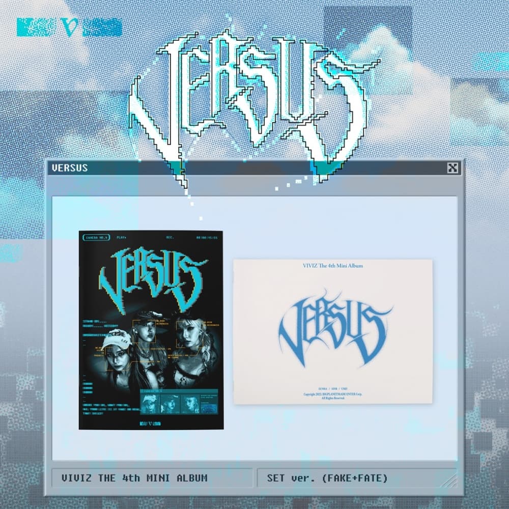 [세트/앨범2종] 비비지 (VIVIZ) - The 4th Mini Album ‘VERSUS’ (Photobook)