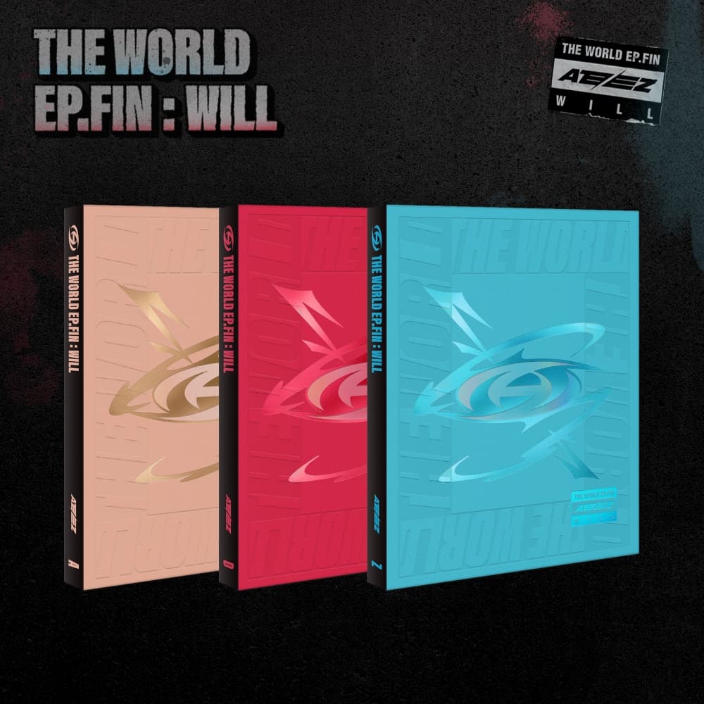 [세트/앨범3종] ATEEZ(에이티즈) THE WORLD EP.FIN : WILL