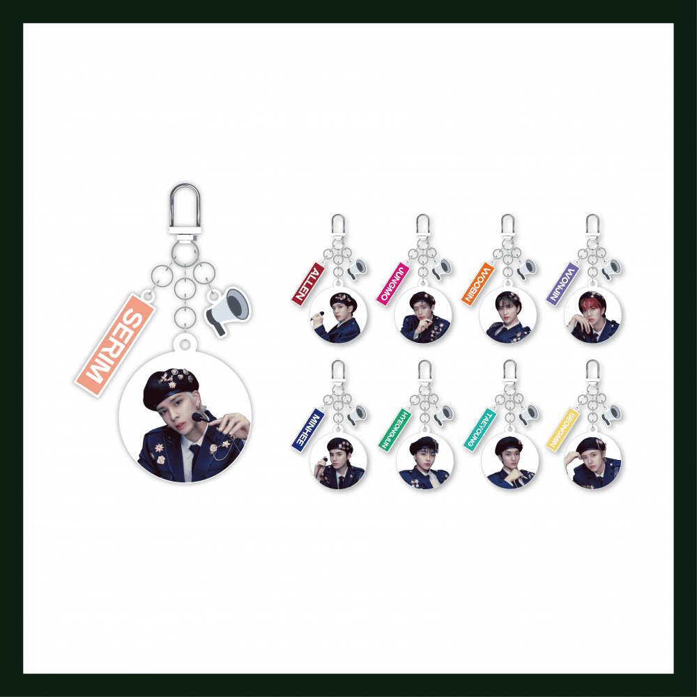 크래비티(CRAVITY)_04.아크릴 키링_2023 6th Mini Album [SUN SEEKER] OFFICIAL MD