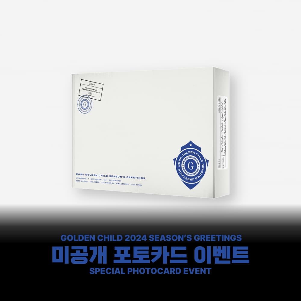 GOLDEN CHILD 2024 SEASON'S GREETINGS