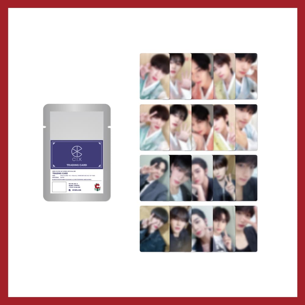 씨아이엑스(CIX)_13.트레이딩카드_C9 POP-UP STORE OFFICIAL MD