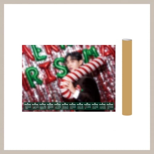 YOON JISUNG 2024 SEASON'S GREETINGS [Prom Party] MD_POSTER CALENDAR
