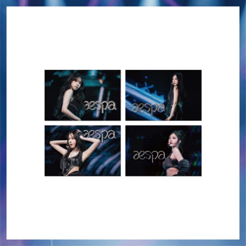 에스파(aespa)_20.렌티큘러 카드_2024 [aespa : MY First page] POP-UP OFFICIAL MD