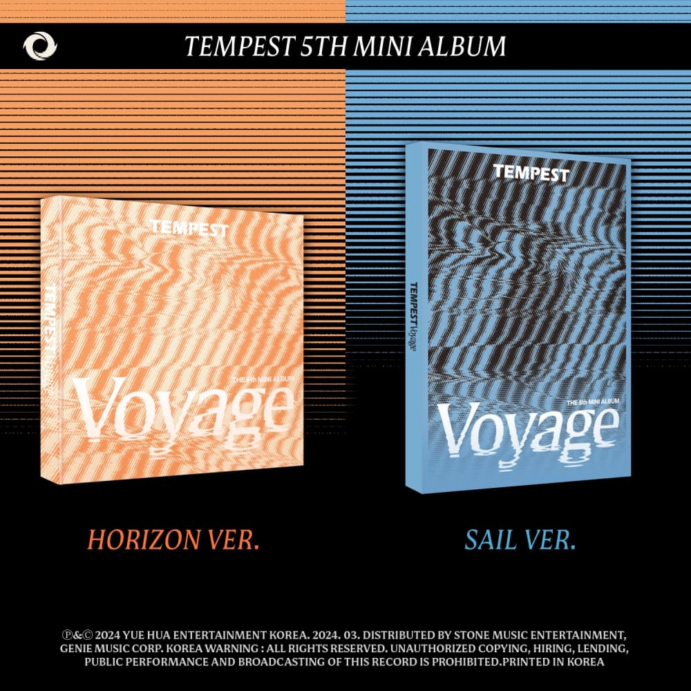 [세트/앨범2종] TEMPEST (템페스트) - 5TH MINI ALBUM [TEMPEST Voyage]
