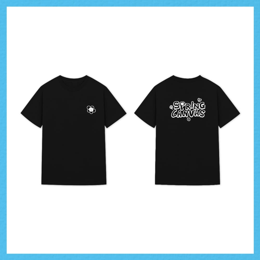 세븐어스(SEVENUS)_06.티셔츠_1ST FANMEETING [SPRING CANVAS] OFFICIAL MD