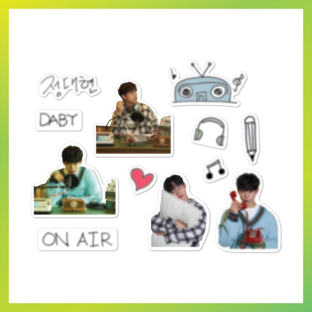 정대현(JUNG DAE HYUN)_04.스티커팩_2024 JUNG DAE HYUN FANMEETING [정대현의 ON AIR] OFFICIAL MD