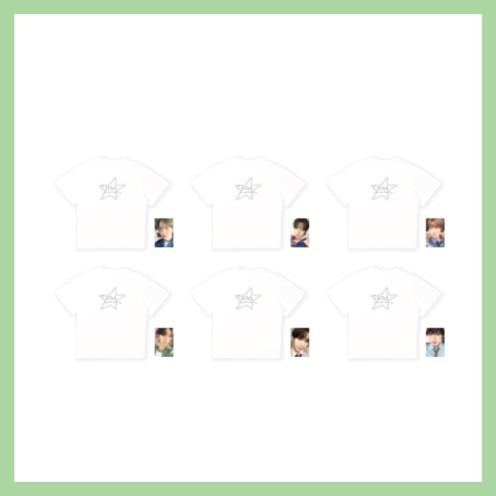 엔시티 위시(NCT WISH)_11.티셔츠 세트_POP-UP STORE OFFICIAL MD