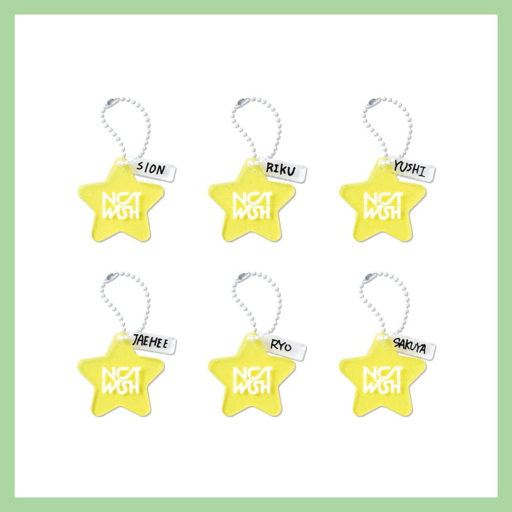엔시티 위시(NCT WISH)_05.아크릴 키링_POP-UP STORE OFFICIAL MD