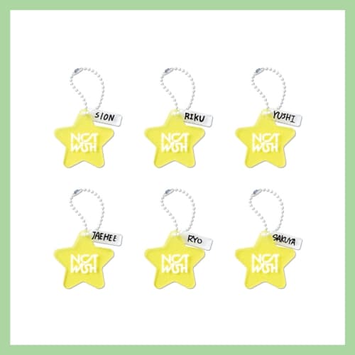 엔시티 위시(NCT WISH)_05.아크릴 키링_POP-UP STORE OFFICIAL MD