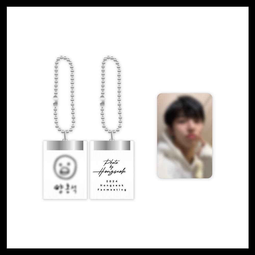 홍석(HONGSEOK)_04.라벨 키링_2024 1st FANMEETING [Photo by Hongseok] OFFICIAL MD