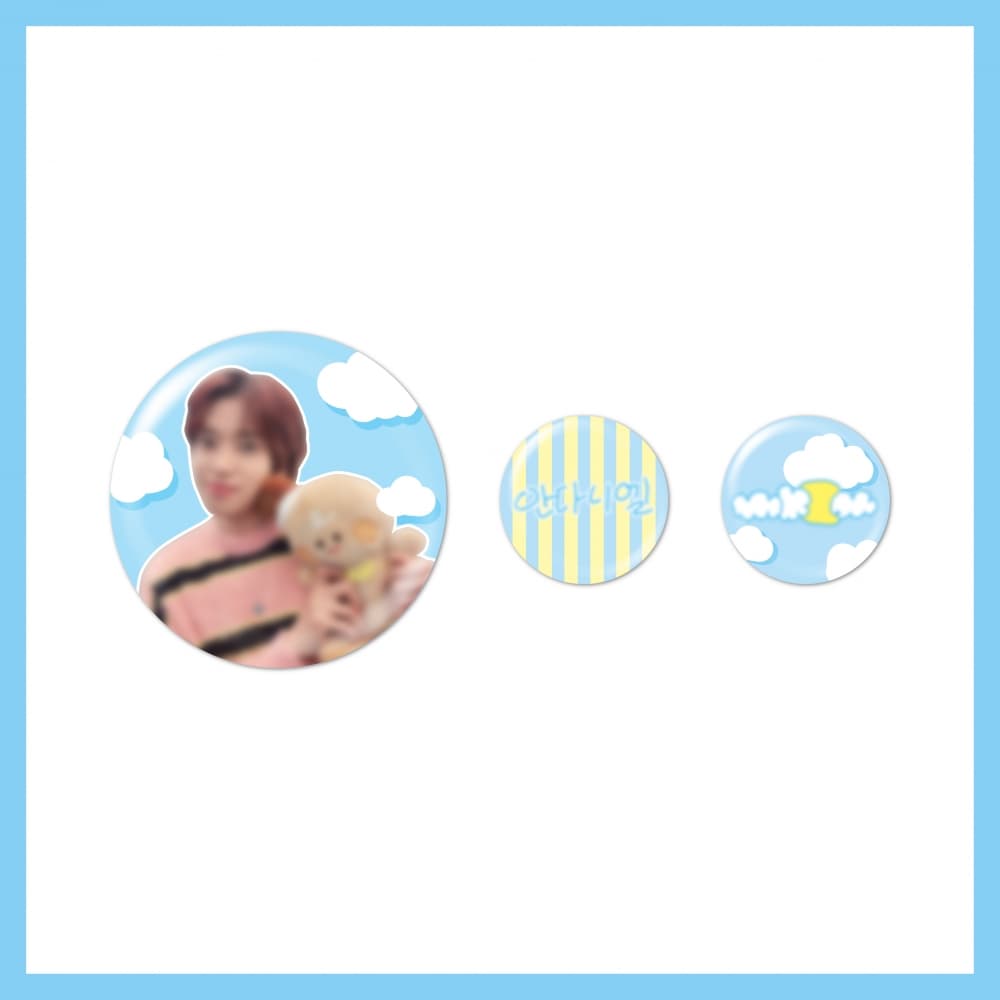 니엘(NIEL)_05.핀버튼 세트_2024 NIEL WHITE DAY POP-UP STORE OFFICIAL MD