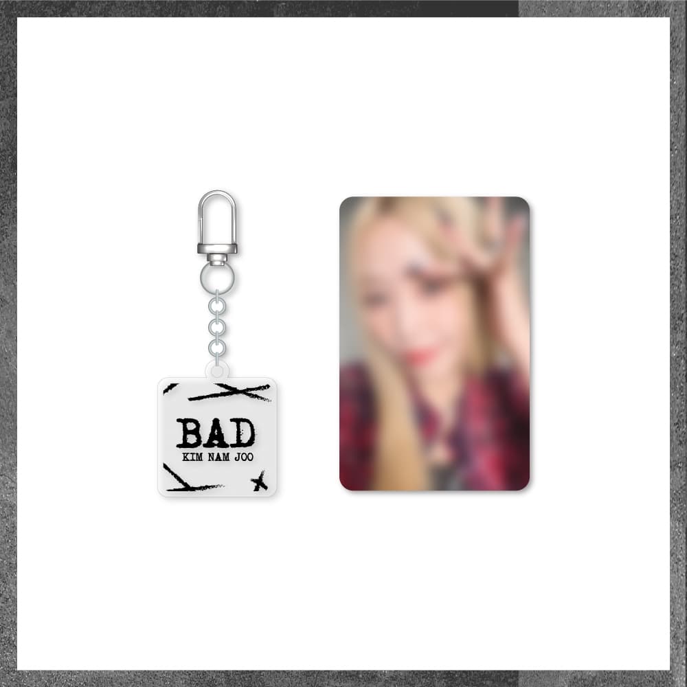 김남주(KIM NAM JOO)_02.아크릴 키링_2024 KIM NAM JOO 2ND SINGLE ALBUM [BAD] OFFICIAL MD
