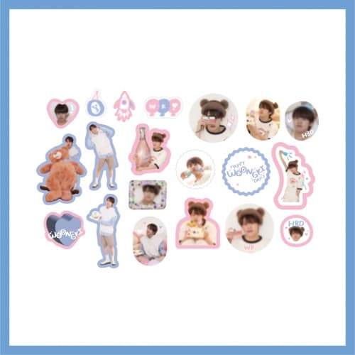 차웅기(CHA WOONG KI)_04.스티커팩_2024 FANMEETING [HAPPY WOONGKI DAY-!] OFFICIAL MD