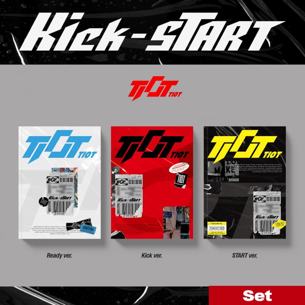 [세트/앨범 3종] TIOT(티아이오티) - Kick-START (랜덤)