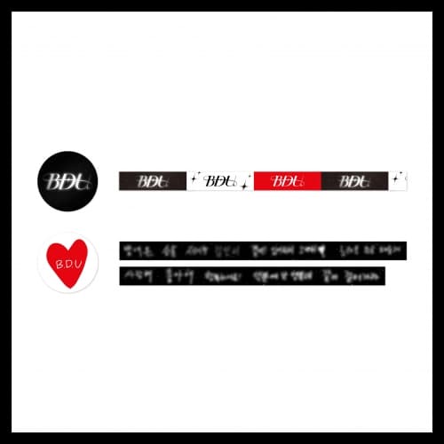 비디유(B.D.U)_05.마스킹 테이프 세트_B.D.U OFFICIAL MD