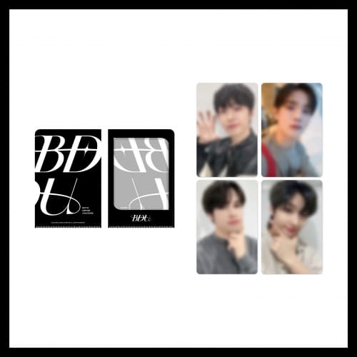 비디유(B.D.U)_04.미니 L 홀더 & 포토카드_B.D.U OFFICIAL MD