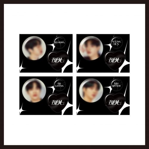 비디유(B.D.U)_02.핀버튼 세트_B.D.U OFFICIAL MD