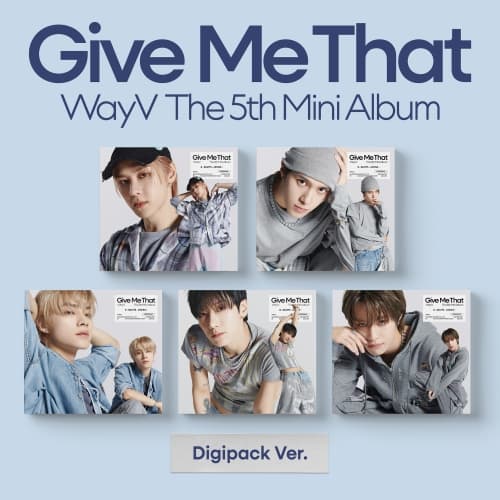 웨이션브이 (WayV) - 미니5집 [Give Me That] (Digipack Ver.) (랜덤)