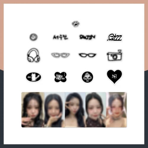 수진(SOOJIN)_03.스티커팩_SOOJIN 2ND EP ALBUM [RIZZ] POP-UP OFFICIAL MD