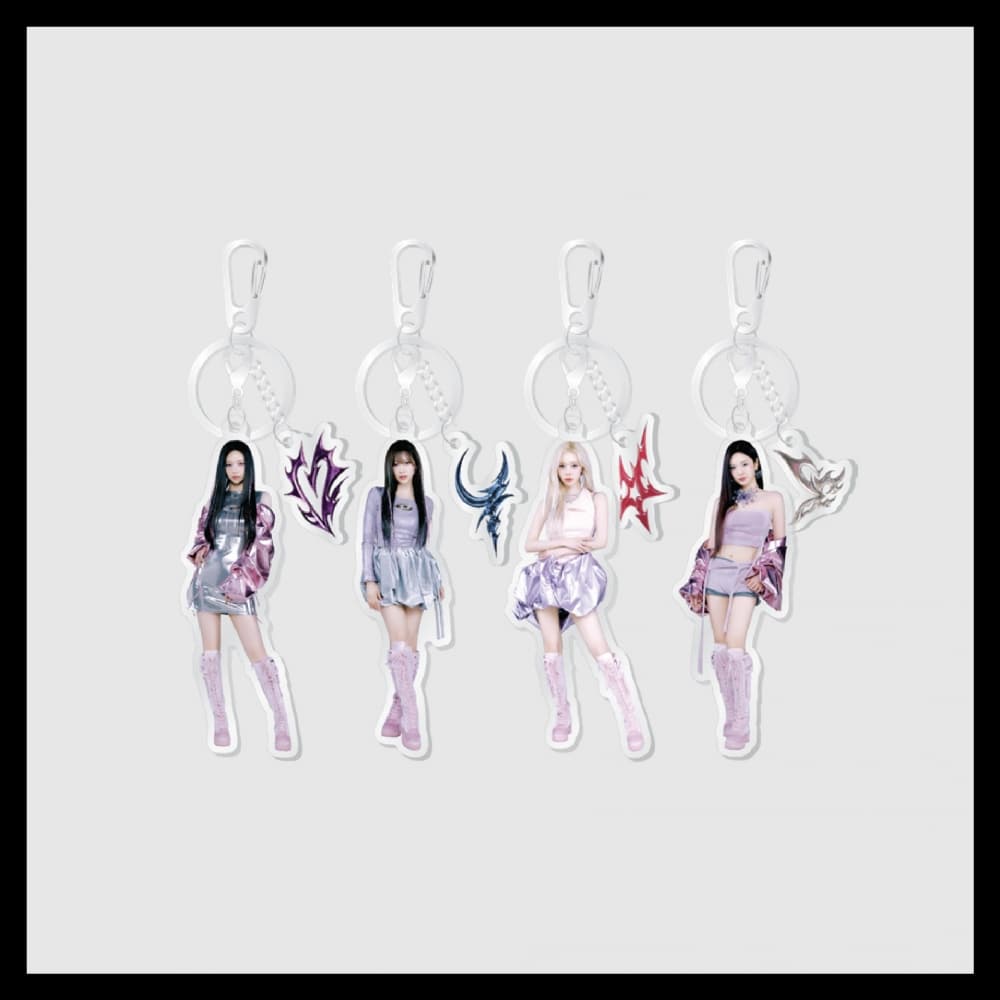 에스파(aespa)_03.아크릴 키링_2024 The 1st Album [Armageddon] POP-UP OFFICIAL MD