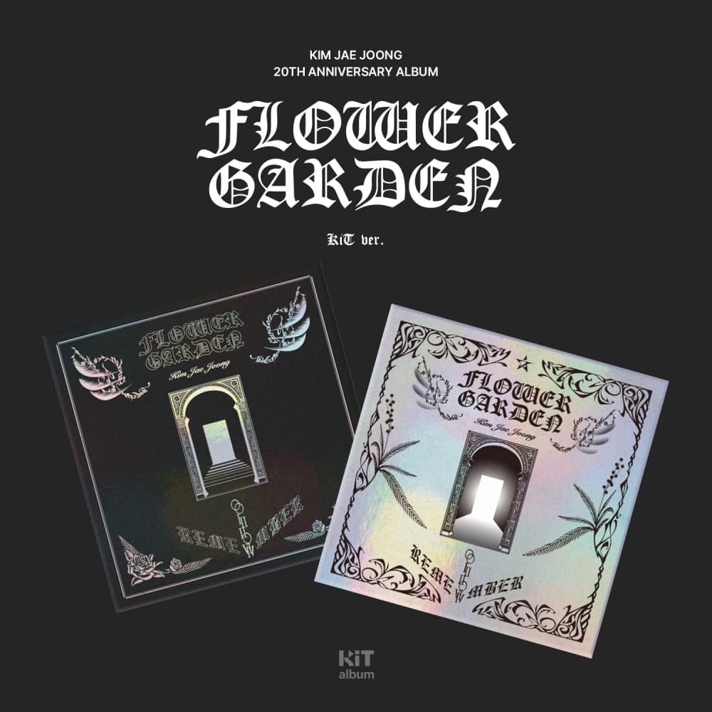 [세트/앨범2종] 김재중 (KIM JAEJOONG) - 정규4집 [FLOWER GARDEN] (KiT Album)